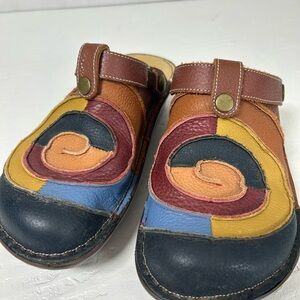 Spring Step Lollipop Open Back Clog Women’s Shoes Size 39 US 8.5